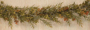 Boxwood Dill Leaves Garland - The Fox Decor
